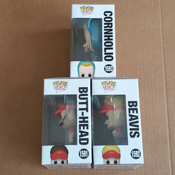 Beavis and Butt-Head Butt-Head Funko Pop Bundle of 3 - Picture 4 of 10